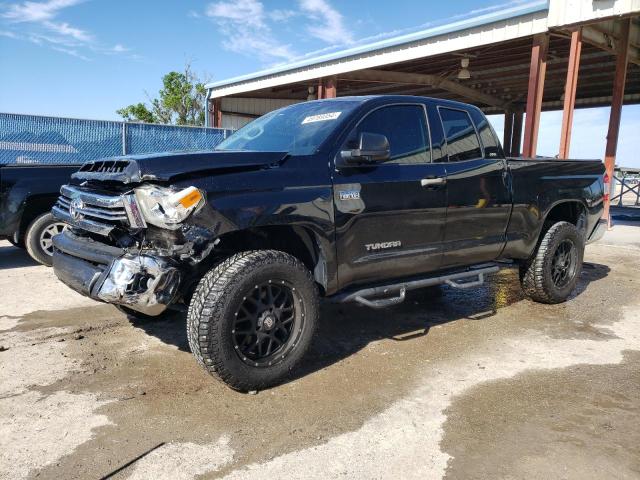 5TFRY5F10GX210032 - 2016 TOYOTA TUNDRA DOUBLE CAB SR/SR5 BLACK photo 1