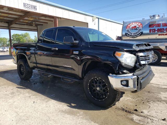 5TFRY5F10GX210032 - 2016 TOYOTA TUNDRA DOUBLE CAB SR/SR5 BLACK photo 4