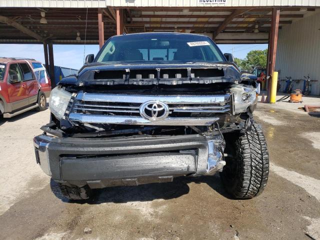 5TFRY5F10GX210032 - 2016 TOYOTA TUNDRA DOUBLE CAB SR/SR5 BLACK photo 5