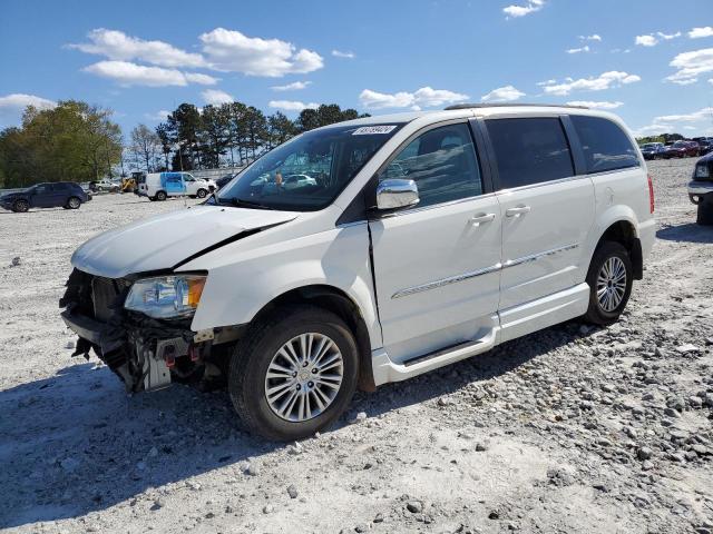2C4RC1CG7DR558145 - 2013 CHRYSLER TOWN & COU TOURING L WHITE photo 1