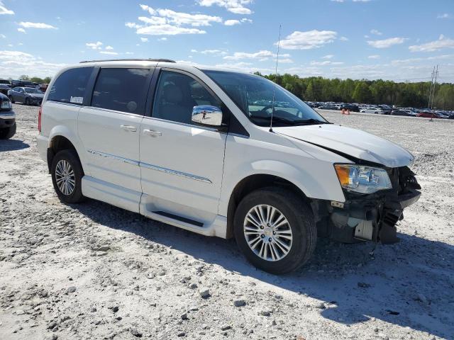 2C4RC1CG7DR558145 - 2013 CHRYSLER TOWN & COU TOURING L WHITE photo 4