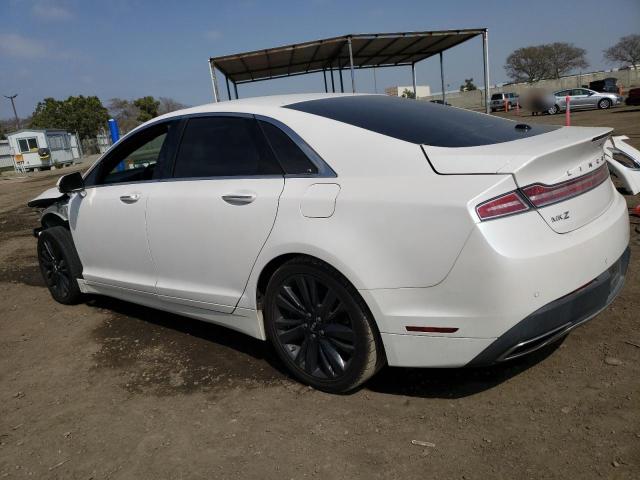 3LN6L5MU6HR640989 - 2017 LINCOLN MKZ HYBRID RESERVE WHITE photo 2