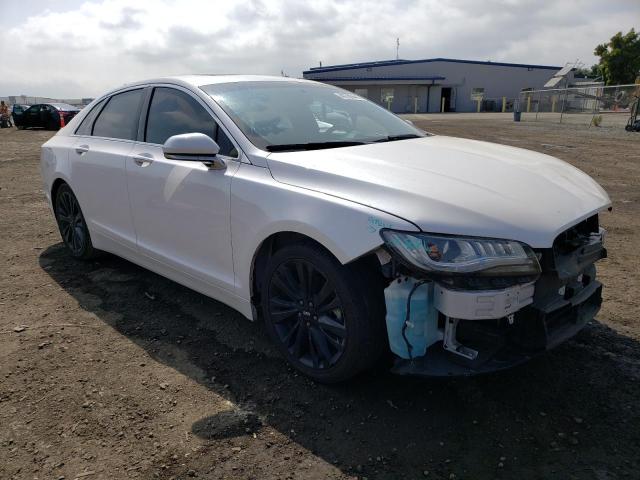 3LN6L5MU6HR640989 - 2017 LINCOLN MKZ HYBRID RESERVE WHITE photo 4