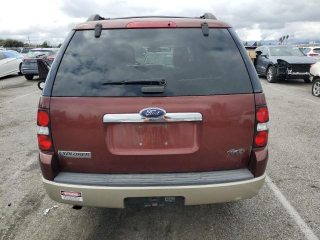 1FMEU74E39UA15442 - 2009 FORD EXPLORER EDDIE BAUER BURGUNDY photo 6