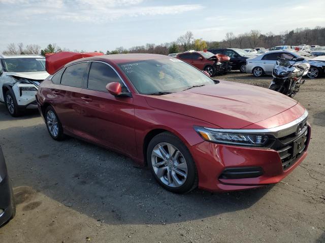 1HGCV1F11KA038114 - 2019 HONDA ACCORD LX RED photo 4