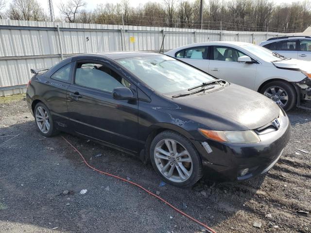 2HGFG21507H708249 - 2007 HONDA CIVIC SI BLACK photo 4