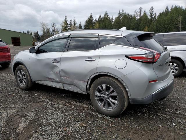 5N1AZ2MH5JN126473 - 2018 NISSAN MURANO S SILVER photo 2