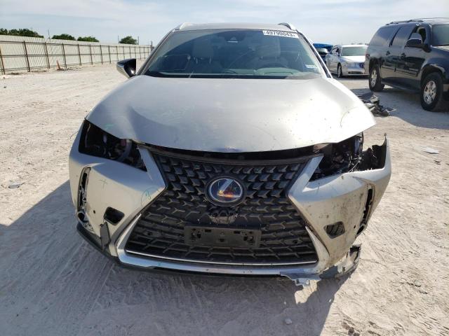 JTHP9JBH2L2026586 - 2020 LEXUS UX 250H SILVER photo 5