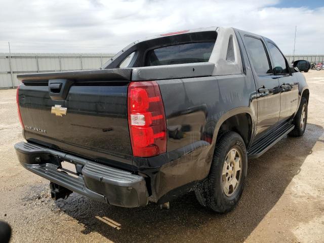 3GNEC12J89G202707 - 2009 CHEVROLET AVALANCHE C1500  LS BLACK photo 3