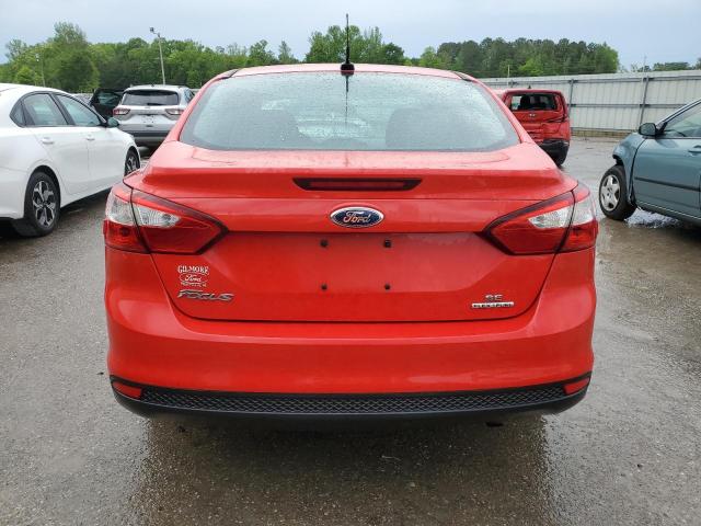 1FADP3F24DL133183 - 2013 FORD FOCUS SE RED photo 6