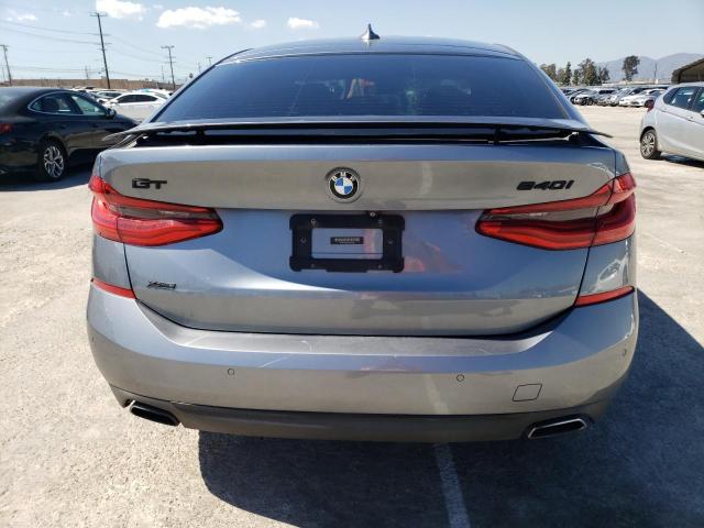 WBAJV6C50JBC99558 - 2018 BMW 640 XIGT BLUE photo 6