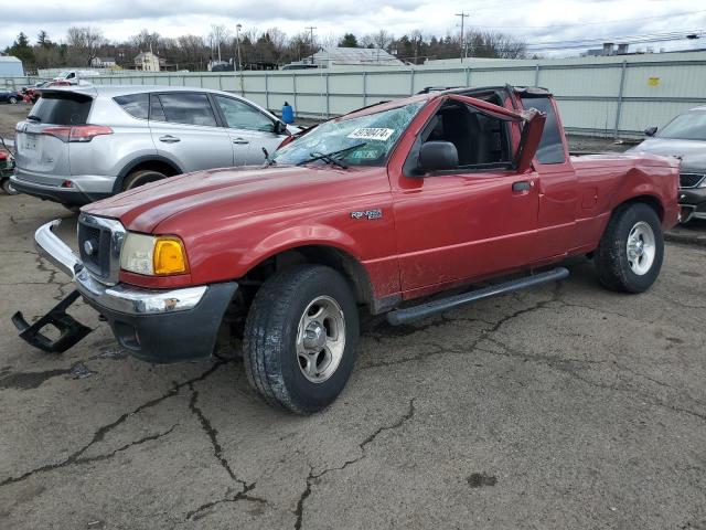 1FTZR45E54TA02906 - 2004 FORD RANGER SUPER CAB RED photo 1