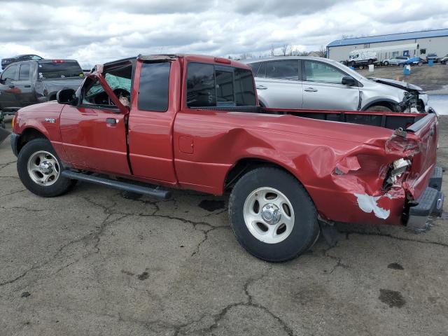 1FTZR45E54TA02906 - 2004 FORD RANGER SUPER CAB RED photo 2