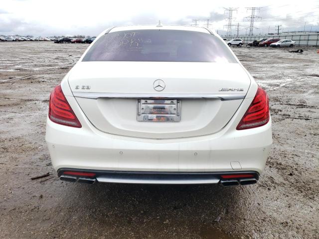 WDDUG7JB3FA103167 - 2015 MERCEDES-BENZ S 63 AMG WHITE photo 6