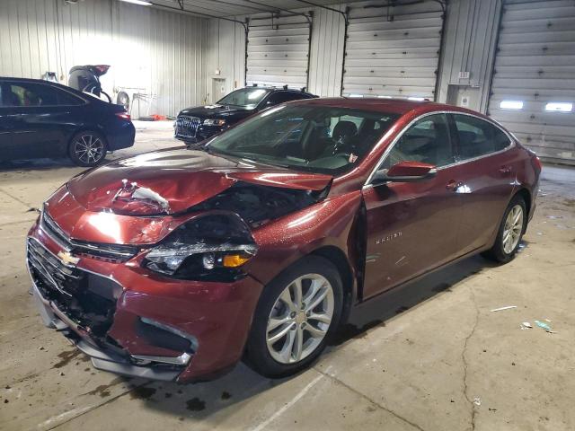 1G1ZE5ST5GF218769 - 2016 CHEVROLET MALIBU LT MAROON photo 1