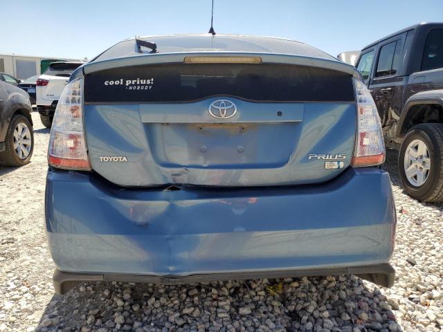 JTDKB20U087812287 - 2008 TOYOTA PRIUS BLUE photo 6