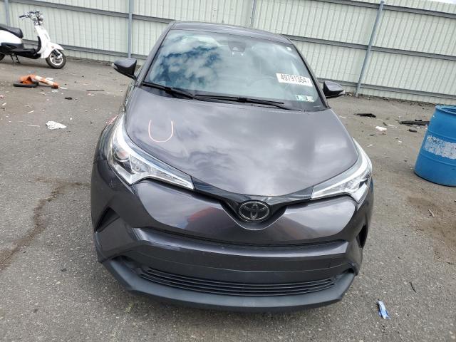 JTNKHMBX7K1049322 - 2019 TOYOTA C-HR XLE GRAY photo 5