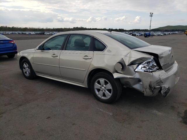 2G1WT57N791317798 - 2009 CHEVROLET IMPALA 1LT TAN photo 2