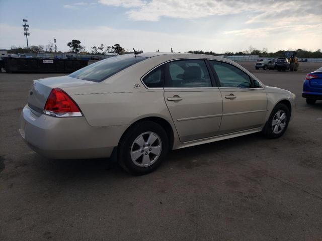 2G1WT57N791317798 - 2009 CHEVROLET IMPALA 1LT TAN photo 3