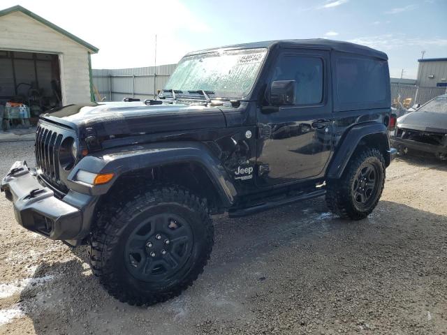 1C4GJXAG0JW208488 - 2018 JEEP WRANGLER SPORT BLACK photo 1