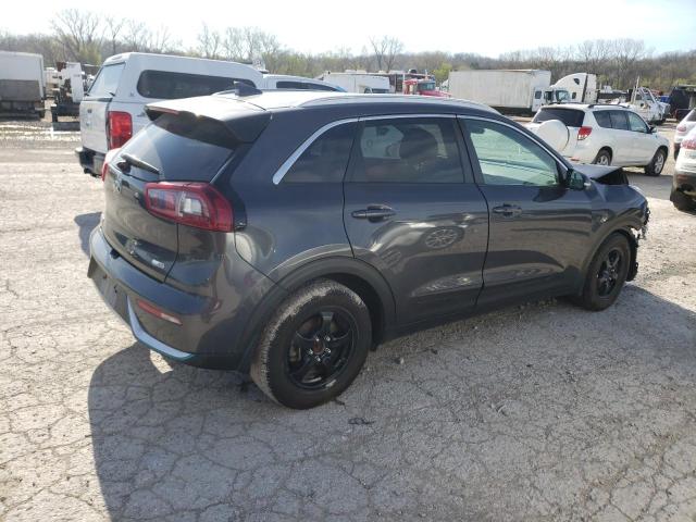 KNDCC3LD6K5215814 - 2019 KIA NIRO EX PREMIUM GRAY photo 3