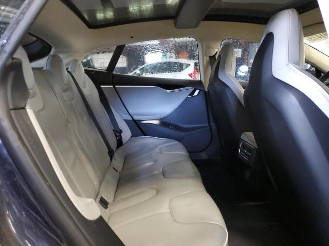 5YJSA1DPXDFP04300 - 2013 TESLA MODEL S Կապույտ լուսանկար 10