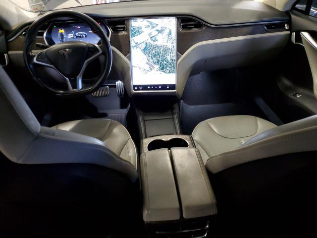 5YJSA1DPXDFP04300 - 2013 TESLA MODEL S Կապույտ լուսանկար 8