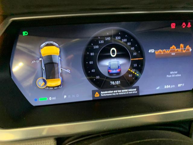 5YJSA1DPXDFP04300 - 2013 TESLA MODEL S Կապույտ լուսանկար 9