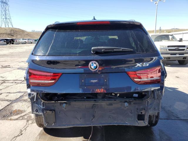 5UXKR0C55JL071330 - 2018 BMW X5 XDRIVE35I BLUE photo 6