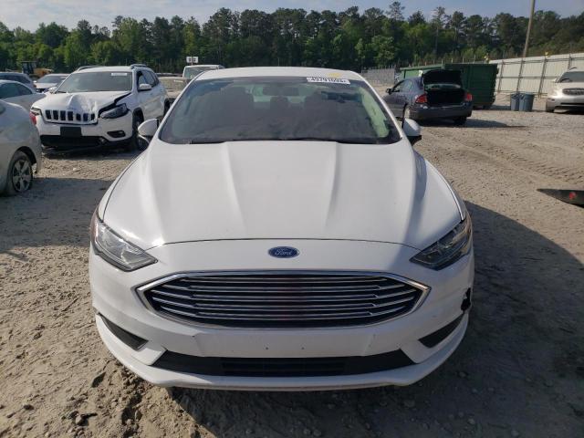 3FA6P0LU3HR385169 - 2017 FORD FUSION SE HYBRID WHITE photo 5