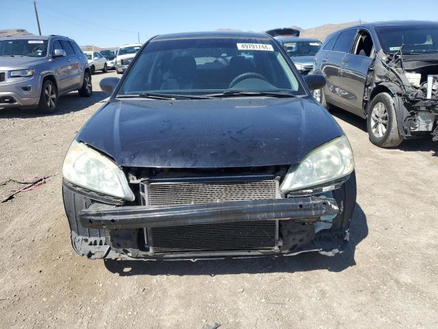 2HGES16624H546271 - 2004 HONDA CIVIC LX BLACK photo 5