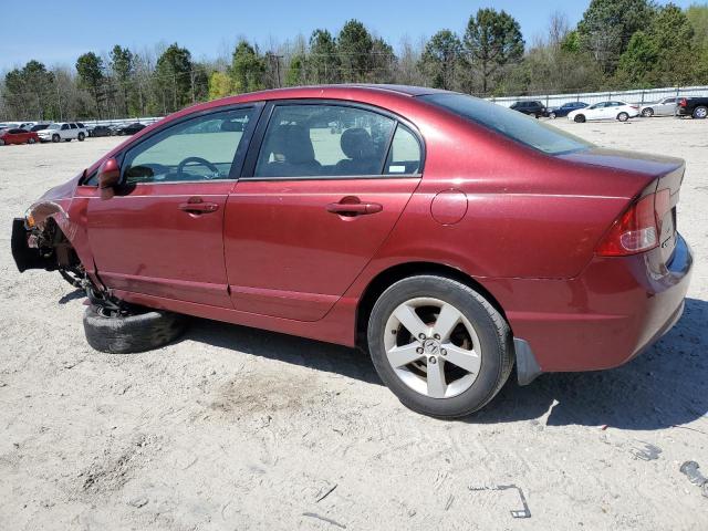 2HGFA16816H512513 - 2006 HONDA CIVIC EX RED photo 2