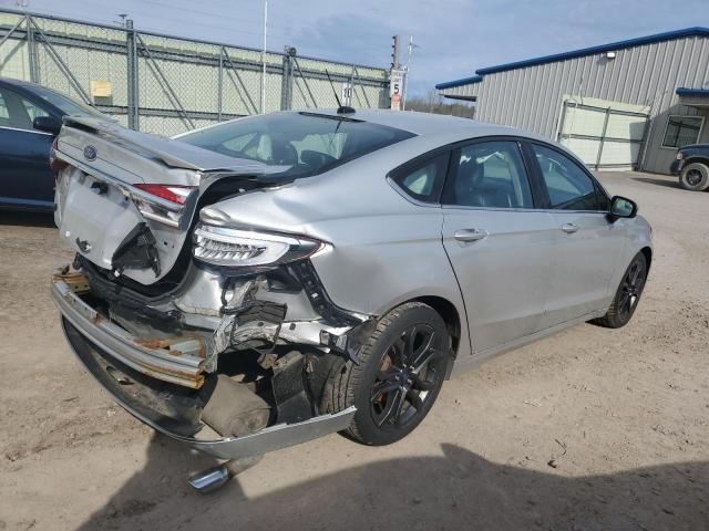 3FA6P0LU3JR128454 - 2018 FORD FUSION SE HYBRID SILVER photo 3