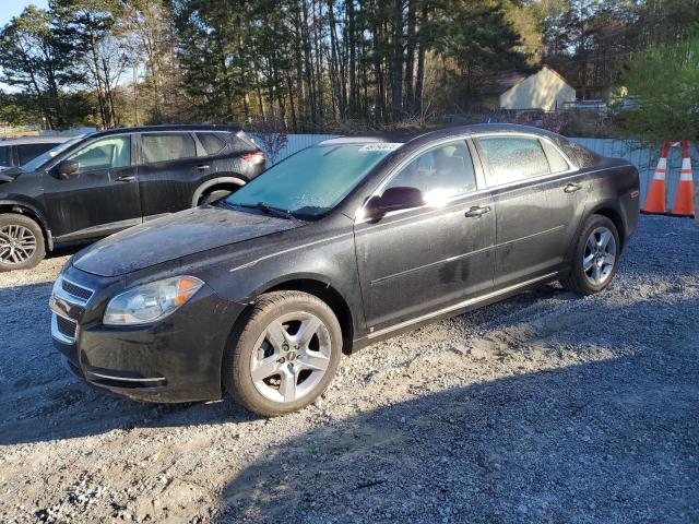 1G1ZH57B19F204278 - 2009 CHEVROLET MALIBU 1LT BLACK photo 1