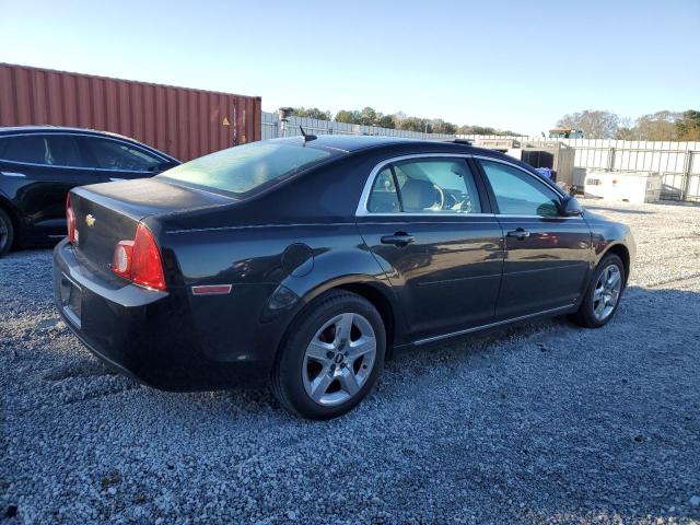 1G1ZH57B19F204278 - 2009 CHEVROLET MALIBU 1LT BLACK photo 3