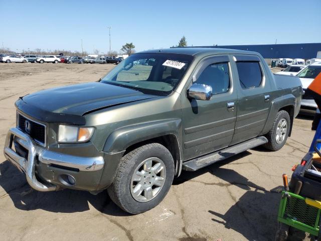 2HJYK165X6H502780 - 2006 HONDA RIDGELINE RTL GREEN photo 1