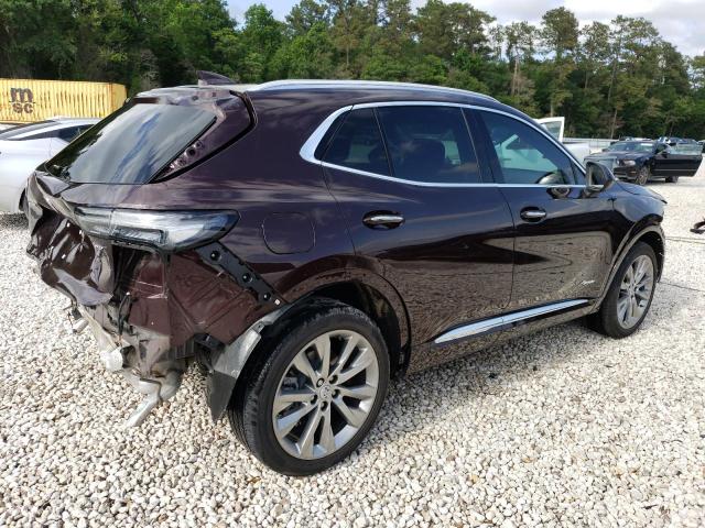 LRBFZRR49ND122560 - 2022 BUICK ENVISION AVENIR MAROON photo 3