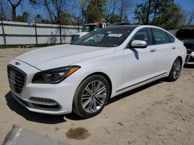 KMHGN4JE7JU235986 - 2018 GENESIS G80 BASE WHITE photo 1