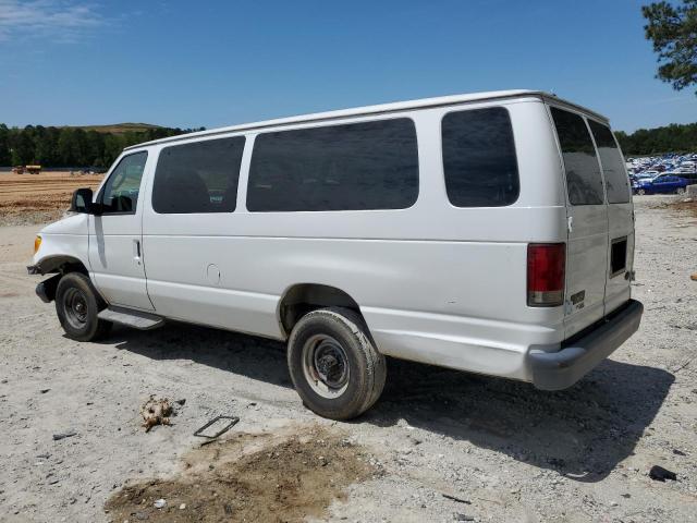 1FBSS31L36HB28857 - 2006 FORD ECONOLINE E350 SUPER DUTY WAGON WHITE photo 2