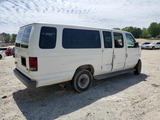 1FBSS31L36HB28857 - 2006 FORD ECONOLINE E350 SUPER DUTY WAGON WHITE photo 3