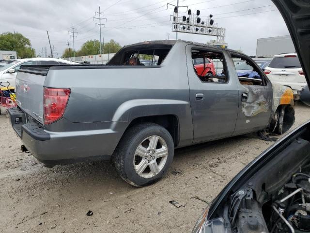 5FPYK16589B102299 - 2009 HONDA RIDGELINE RTL GRAY photo 3