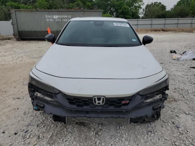 2HGFE1E53NH477077 - 2022 HONDA CIVIC SI WHITE photo 5