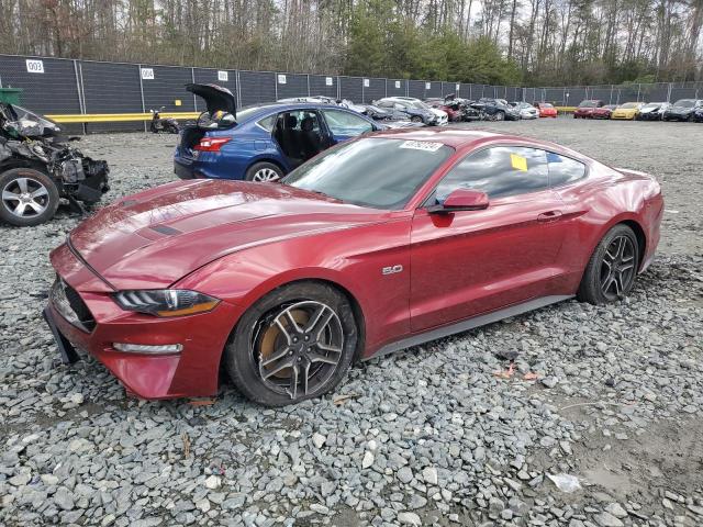1FA6P8CF2J5163442 - 2018 FORD MUSTANG GT RED photo 1