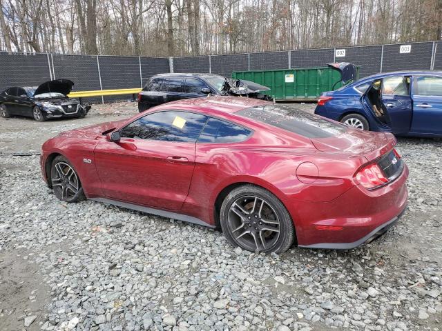 1FA6P8CF2J5163442 - 2018 FORD MUSTANG GT RED photo 2