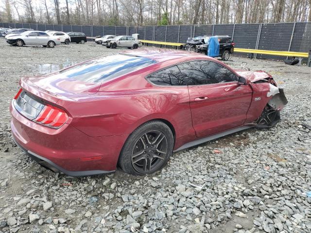 1FA6P8CF2J5163442 - 2018 FORD MUSTANG GT RED photo 3