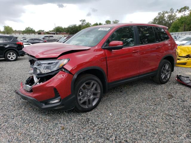 5FNYF8H51PB007258 - 2023 HONDA PASSPORT EXL წითელი ფოტო 1