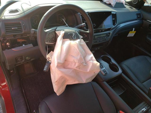 5FNYF8H51PB007258 - 2023 HONDA PASSPORT EXL წითელი ფოტო 8