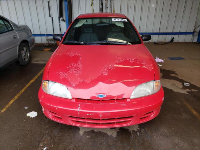 1G1JC524327409329 - 2002 CHEVROLET CAVALIER BASE RED photo 5