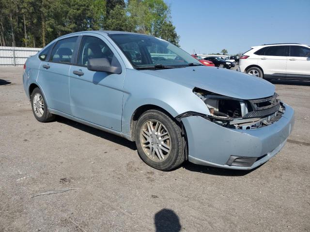 1FAHP35N69W214107 - 2009 FORD FOCUS SE BLUE photo 4