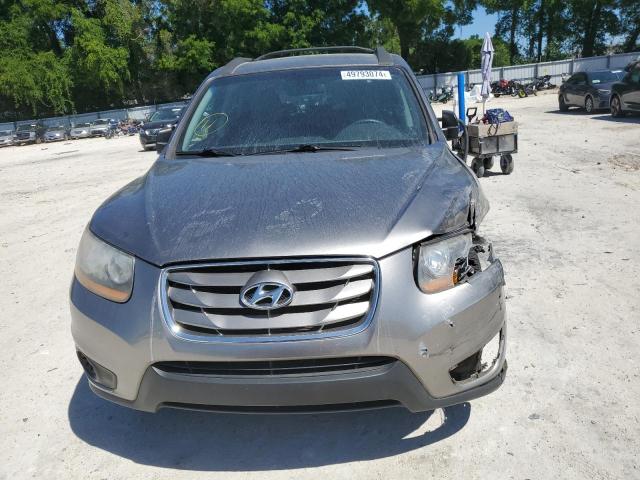 5XYZG3AB5BG079859 - 2011 HYUNDAI SANTA FE GLS GRAY photo 5